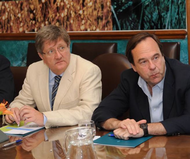 Ferrero en el ministro