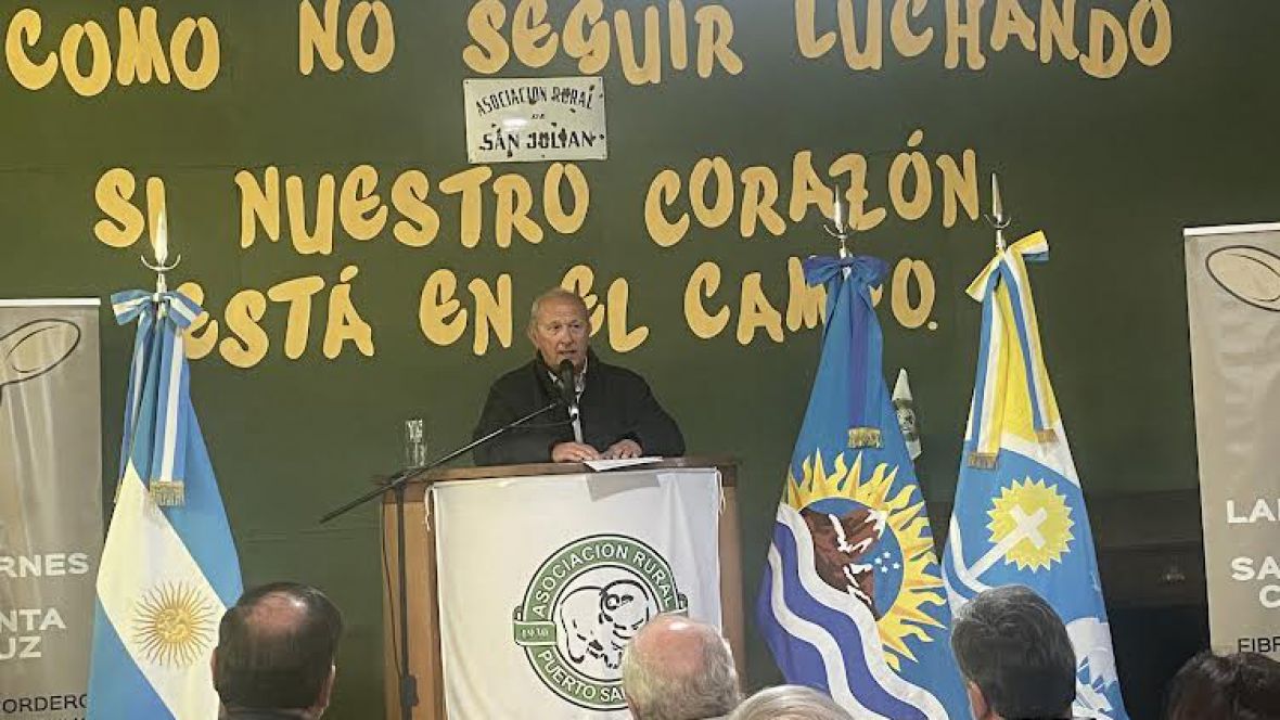 Castagnani en Puerto San Julián: "Debemos defender la barrera sanitaria y garantizar el desarrollo del productor patagónico consensuando una solución definitiva"