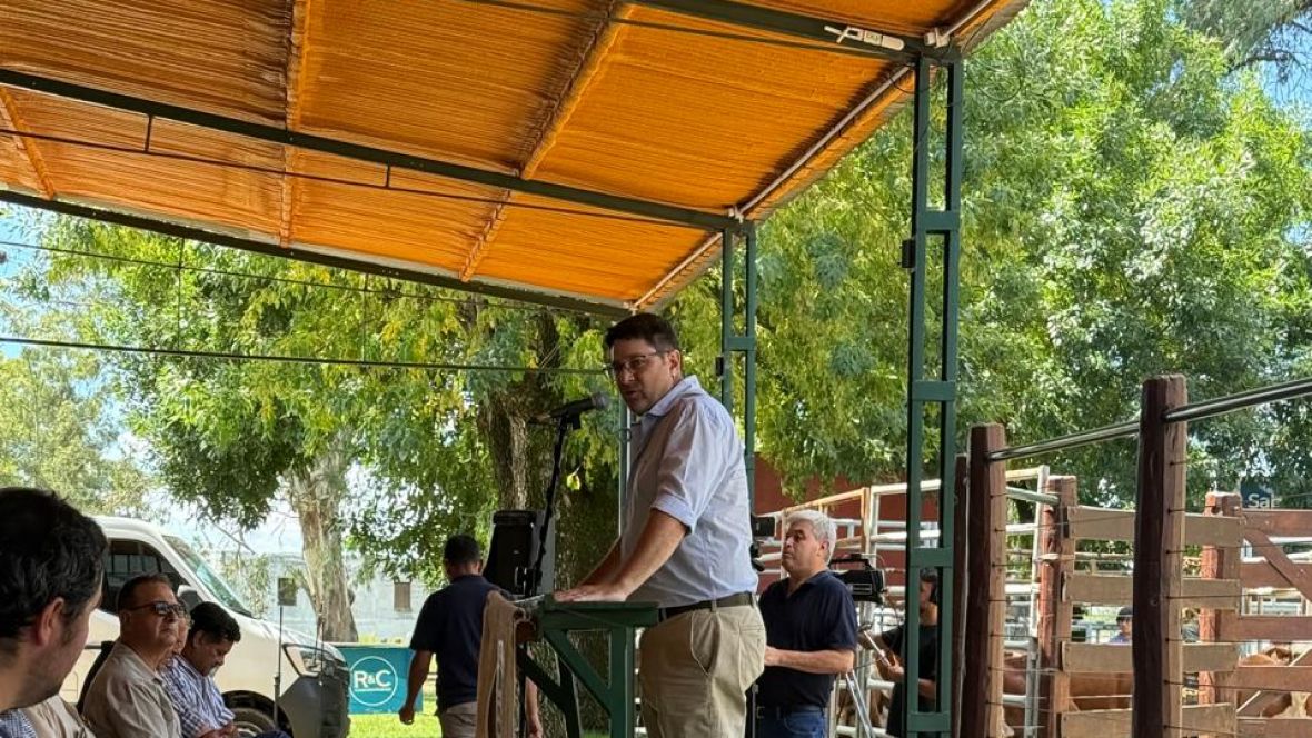 "La ganadería está más viva que nunca", el mensaje de Pablo Juan Sánchez en Curuzú Cuatiá